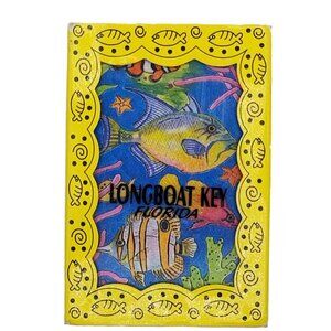 Vintage Longboat Key Florida Souvenir Playing Cards Tropical Fish Ocean
